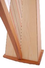 Dusty Strings FH 34 Lever Harp in Sapele