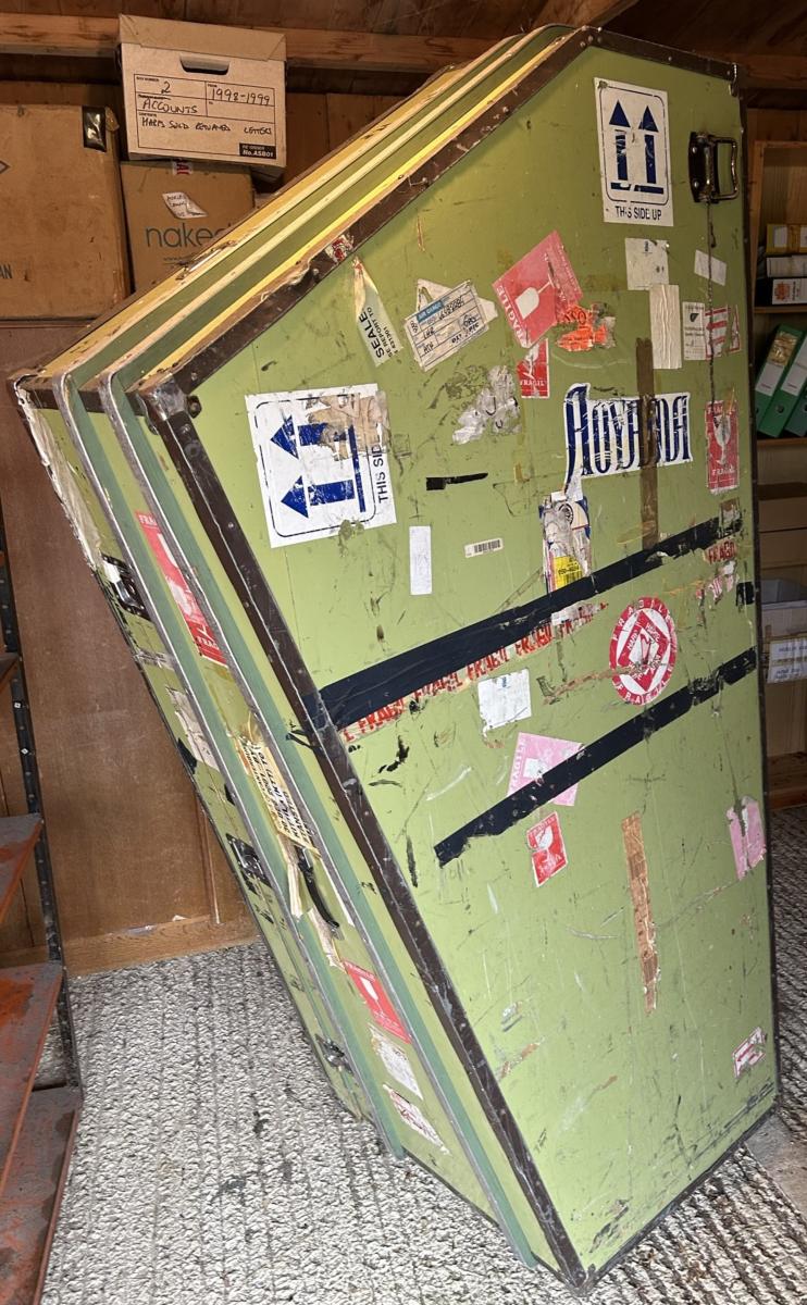 Pedal Harp Transport Box Well Used