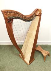 Dusty Strings Crescendo 34 Lever Harp - in Stock - Serial 23271