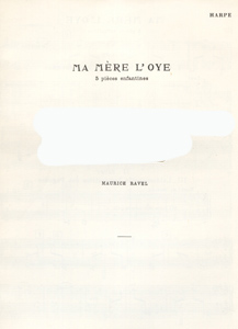 Ma Mère L'Oye: 5 pièces enfantines - Maurice Ravel