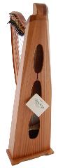 Dusty Strings FH 34 Lever Harp in Sapele