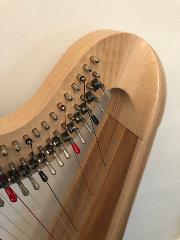 Lyon & Healy Ogden 34 Harp Rental - Maple - Initial Payment