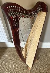 Salvi Juno 27 Lever Harp Mahogany L49465 - Ex Rental 2024