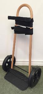 Salvi Pedal and Lever Harp Trolley