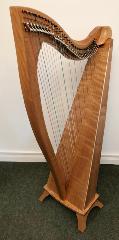 Dusty Strings FH 34 Lever Harp in Cherry