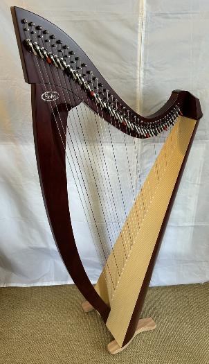 Salvi Titan 38 Lever Harp Mahogany  (L45535)  - Ex Rental 2022