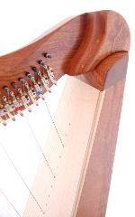 Dusty Strings FH 34 Lever Harp in Bubinga