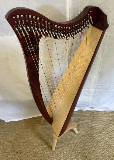 Salvi Juno 27 Lever Harp Mahogany L49465 - Ex Rental 2024