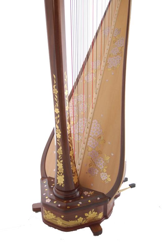 Aoyama Princess Sakura Pedal Harp