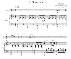 Serenades For Flute and Harp 1 Arranged by Meinir Heulyn
