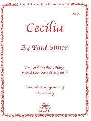 Cecilia by Paul Simon for 5 or more Pedal Harps
