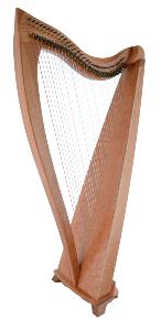 Dusty Strings FH 36 S Lever Harp