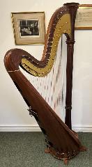 Aoyama Vega Pedal Harp in Walnut - Rental Initial Payment