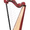 Dusty Strings Serrana 34 Lever Harp