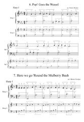 12 Easy Nursery Tunes for One or Two Harps - Meinir Heulyn