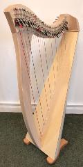 Salvi Juno 27 Lever Harp: Natural Lxx