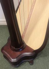 Salvi Daphne 47 EX Pedal Harp: Walnut - in Stock