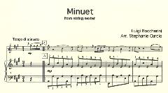 Minuet - Luigi Boccherini - Arr. Stephanie Curcio