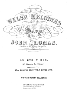 All Through the Night (Welsh Melodies for the Harp) - John Thomas