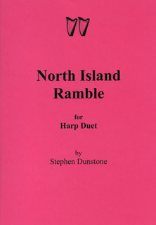 North Island Ramble for Harp Duet - Stephen Dunstone