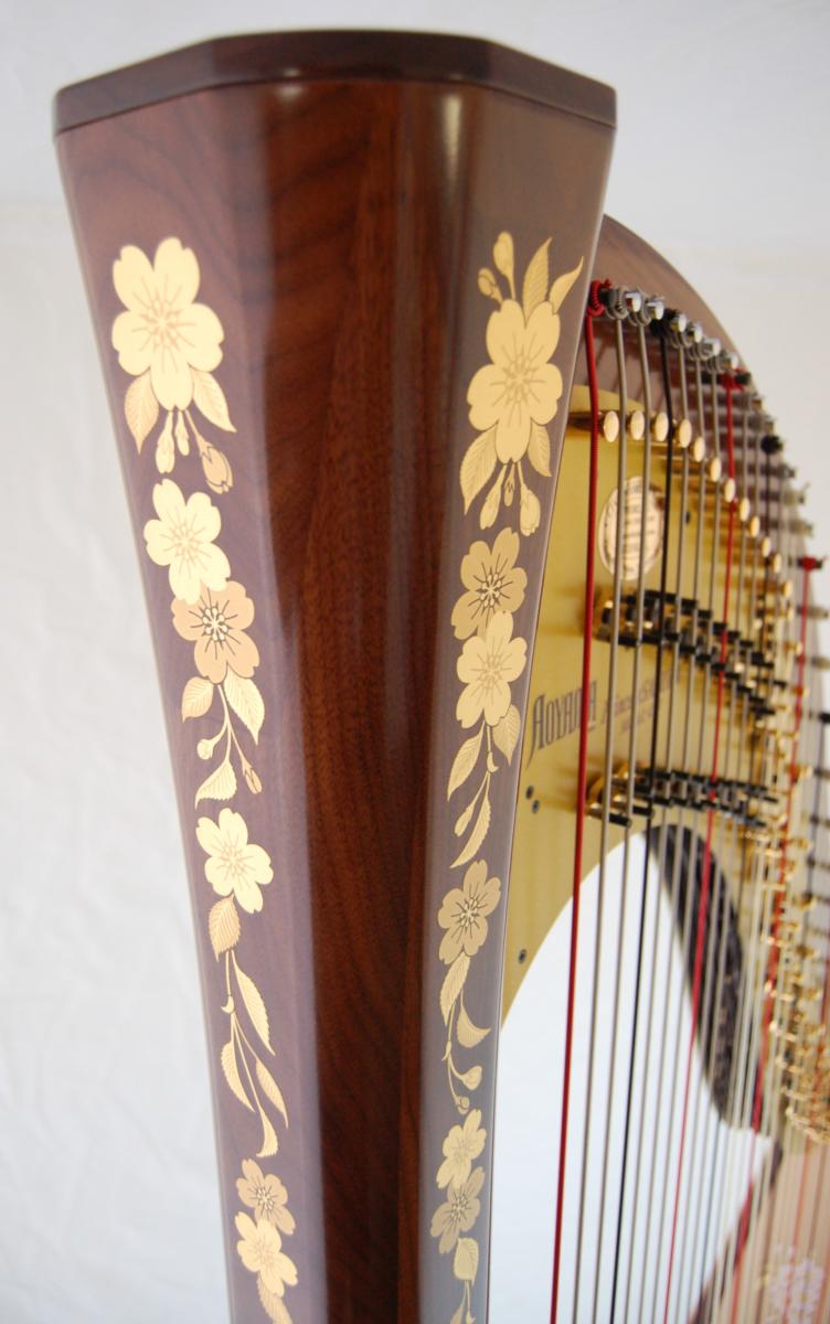Aoyama Princess Sakura Pedal Harp