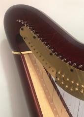 Salvi Daphne 47 EX Pedal Harp: Mahogany - in Stock -  P22474