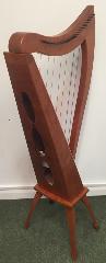 Dusty Strings FH 26 Lever Harp in Cherry