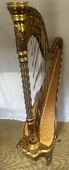 Second Hand Delphi 47 Pedal Harp Walnut Gilded - 2007