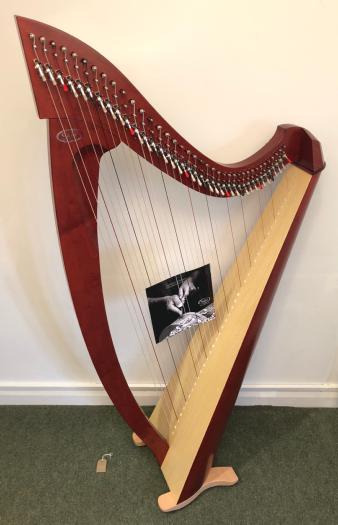 Salvi Titan 38 Lever Harp Mahogany  (L45535)  - Ex Rental 2022