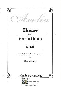 Mozart Theme and Variations for Flute and Harp - Eira Lynn Jones