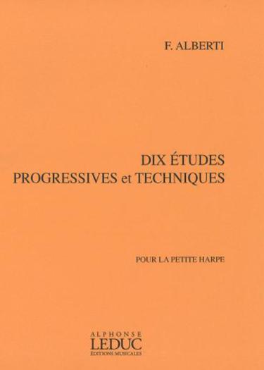  Dix Etudes Progressives et Techniques - Alberti 