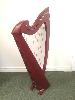 Salvi Una 38 Lever Harp (43742): Mahogany - in Stock