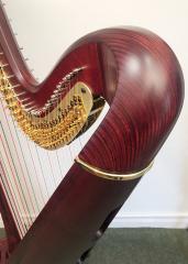 Salvi Daphne 47 SE Pedal Harp: Mahogany - in Stock