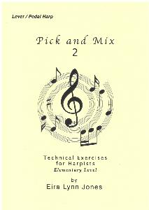 Pick and Mix 2 Download - Technical Exercises for all Harpists by Eira Lynn Jones