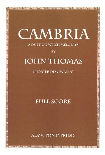 Cambria Duet Full Score - John Thomas - Arr by Meinir Heulyn
