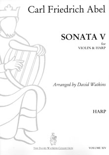 Sonata V for Violin and Harp by Carl Friedrich Abel - Arranged by David Watkins