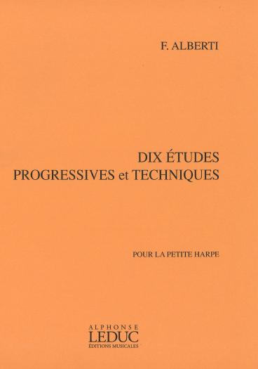  Dix Etudes Progressives et Techniques - Alberti 
