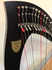 Lyon & Healy Ogden 34 Harp Rental - Mahogany - Initial Payment (with delivery)
