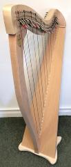 L&H Drake 34 Lever Harp: Maple - in Stock