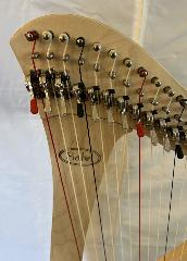 Salvi Juno 27 Lever Harp: Natural L49097 - Ex Rental 2024