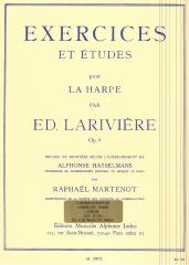 Exercices et tudes pour la harpe Op. 9 - Larivire