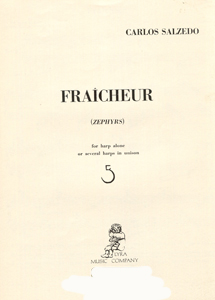 Fraicheur / Zephyrs for Harp Alone or Several Harps in Unison - Carlos Salzedo