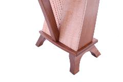 Dusty Strings FH 34 Lever Harp in Walnut