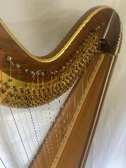 Second Hand Delphi 47 Pedal Harp Walnut Gilded - 2007