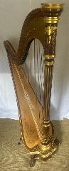 Second Hand Delphi 47 Pedal Harp Walnut Gilded - 2007