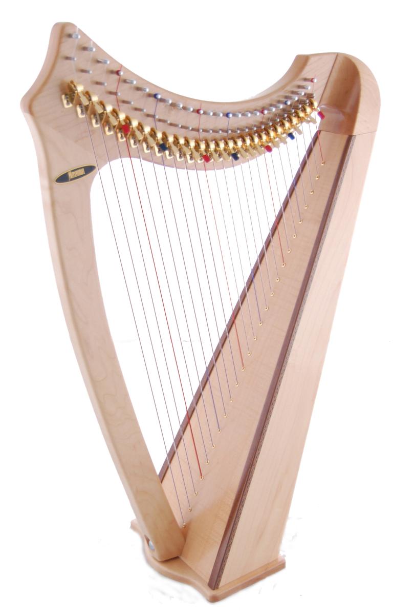 Aoyama Saul 25 Lap Harp