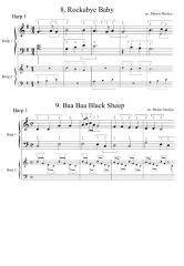 12 Easy Nursery Tunes for One or Two Harps - Meinir Heulyn