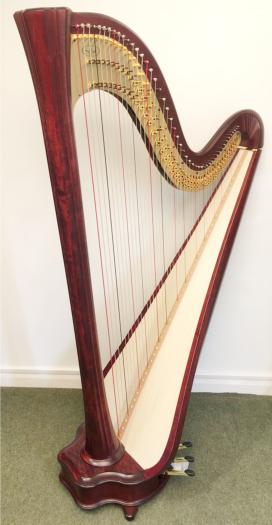 Salvi Daphne 47 SE Pedal Harp: Mahogany - in Stock