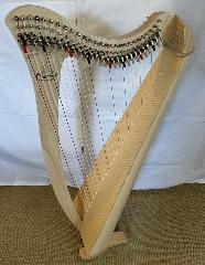 Salvi Juno 27 Lever Harp: Natural L49097 - Ex Rental 2024