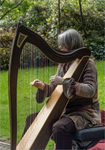 Transporting the harp